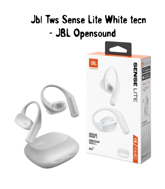 _Jbl Tws Sense Lite White tecn- JBL Opensound Jbl Tws Sense Lite White tecn- JBL Opensound - Imagen 1