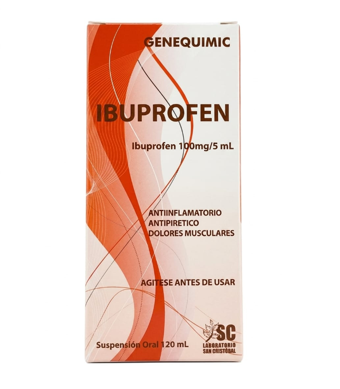 Untitled Project (5) Ibuprofen Jarabe de 120 ml - Imagen 1