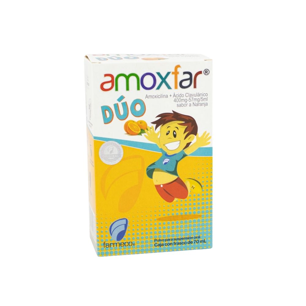 Amoxfar Duo Suspension 70 mL.