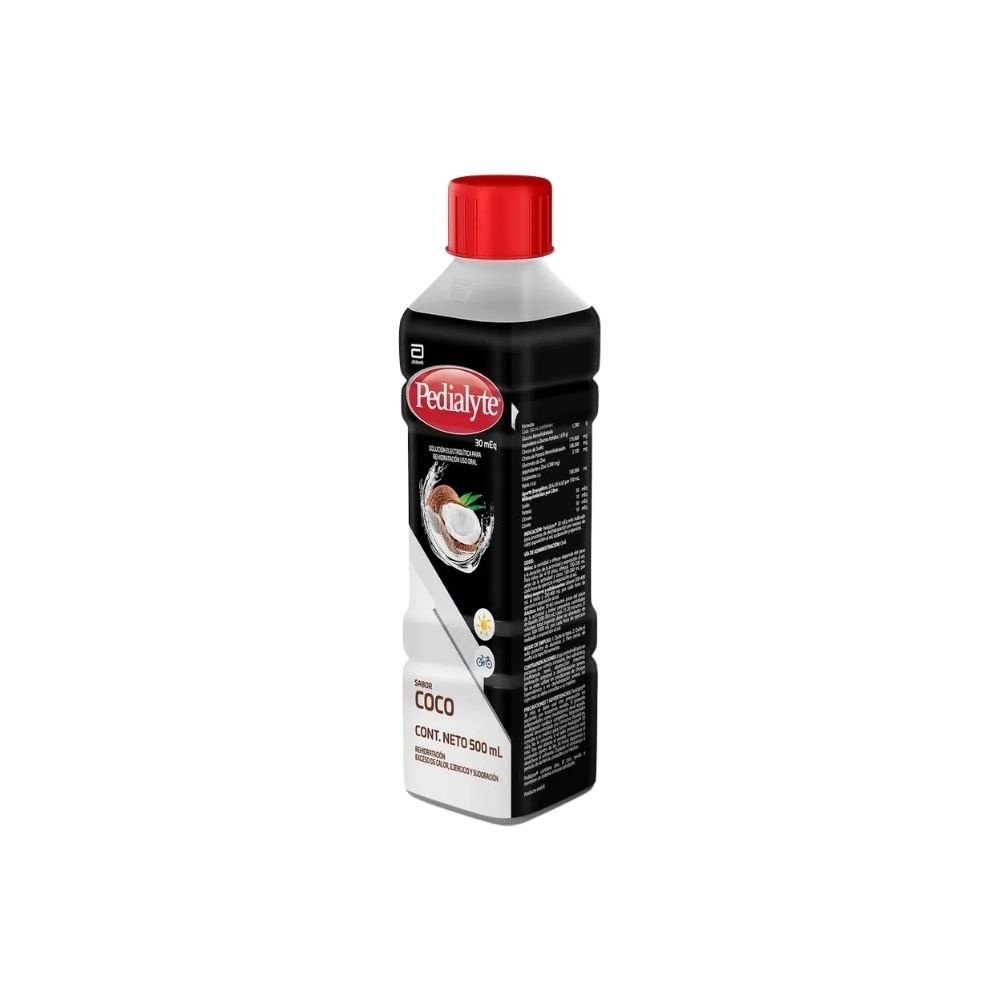 Suero de Rehidratación Pedialyte Líquido Coco 30 mEq -500 ml