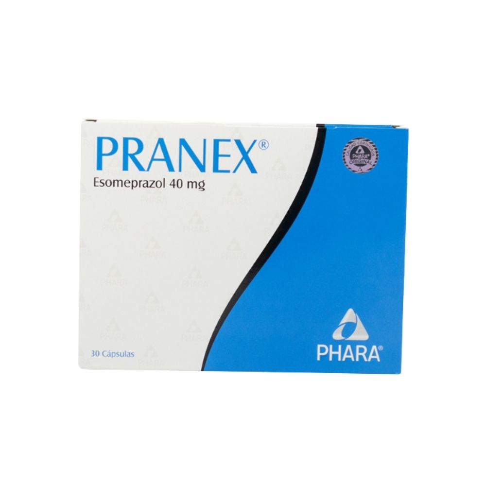 Pranex 40 mg *30 Capsulas.