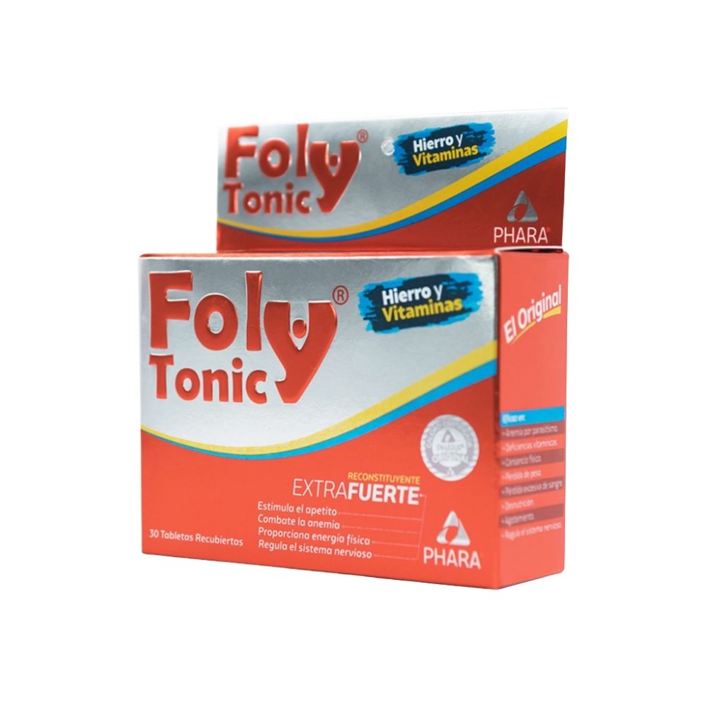 Foly Tonic *30 Tabletas Recubiertas.
